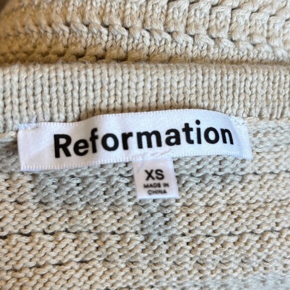 Reformation Cotton Crochet Midi Skirt - Picture 5 of 6